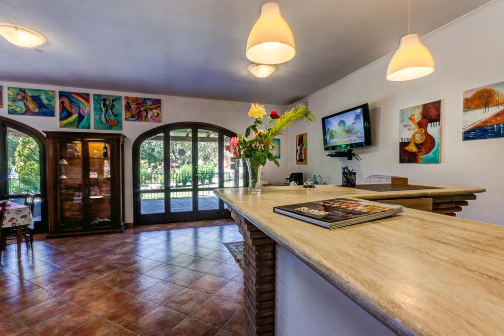 Relais Villaggio Azzurro โรม ภายนอก รูปภาพ